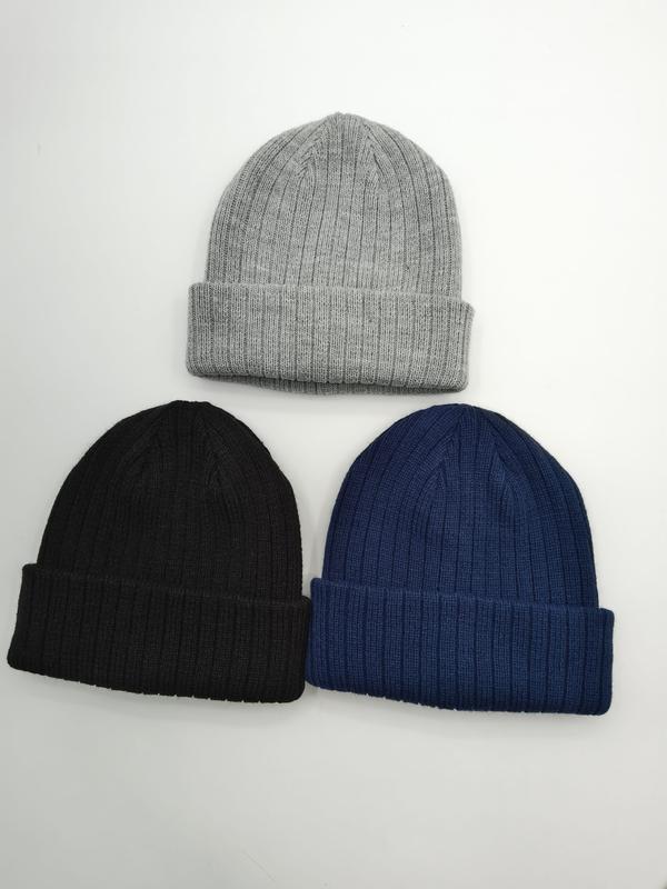  Black & Navy Blue – Set of 3